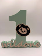 1. Geburtstag Wildone Aufsteller - Löwen Design