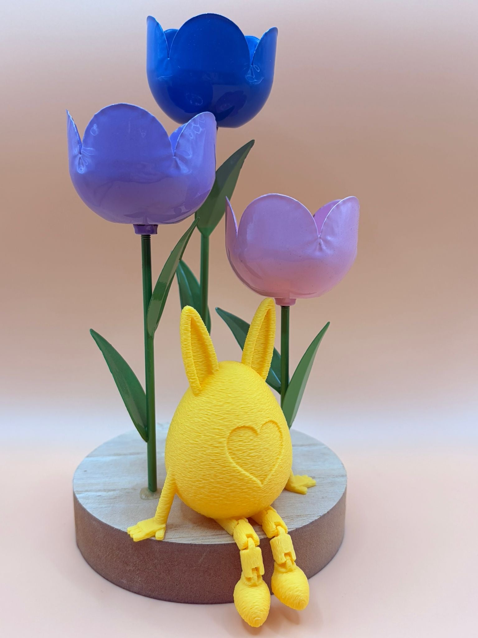 Deko-Ei mit Beinen – moderne Osterfigur - Osterdeko - Ostergeschenk