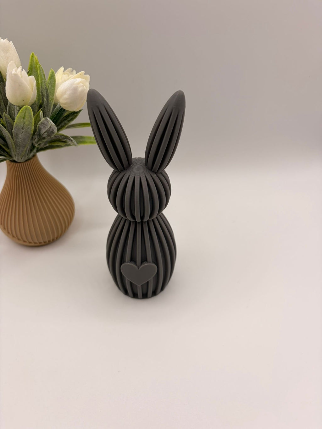 Deko-Hase mit Herz – moderne Osterdeko in 3 Größen