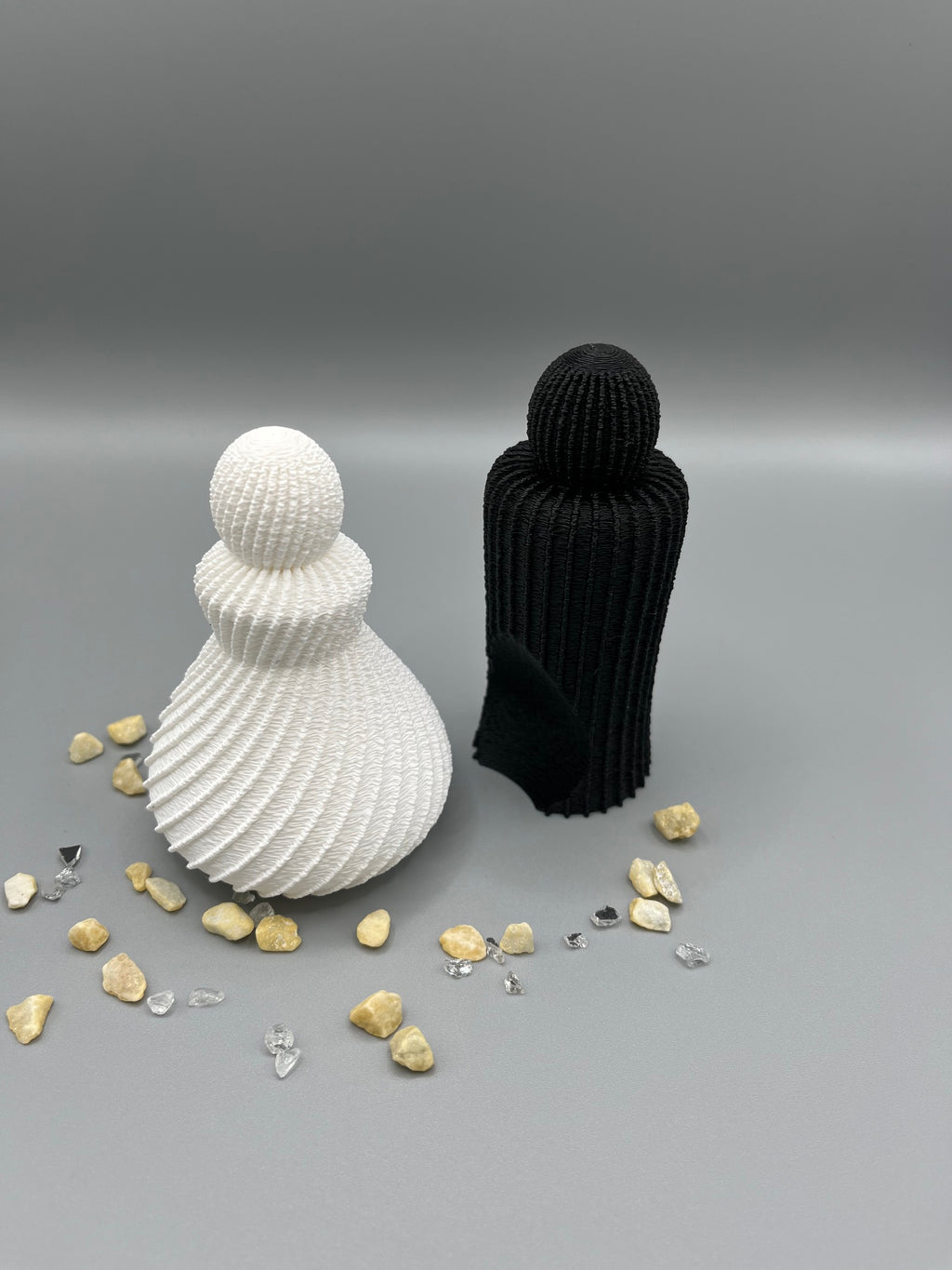 Moderne Tischdeko für Hochzeiten – Paar Figuren - Hochzeitsdeko