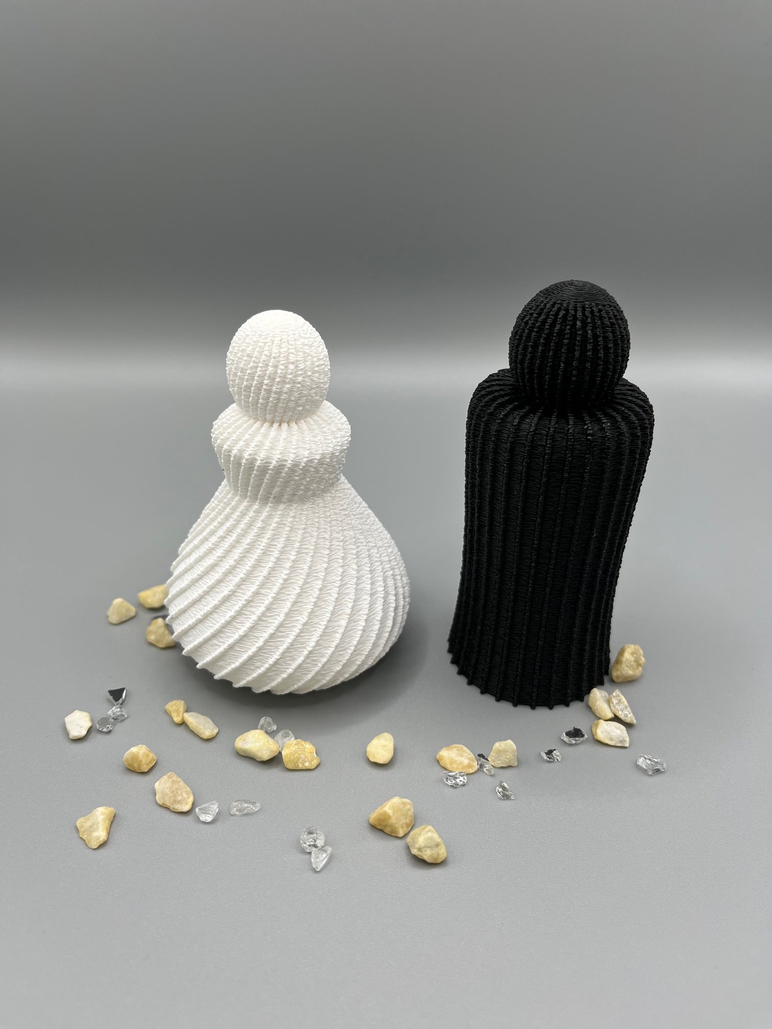 Moderne Tischdeko für Hochzeiten – Paar Figuren - Hochzeitsdeko