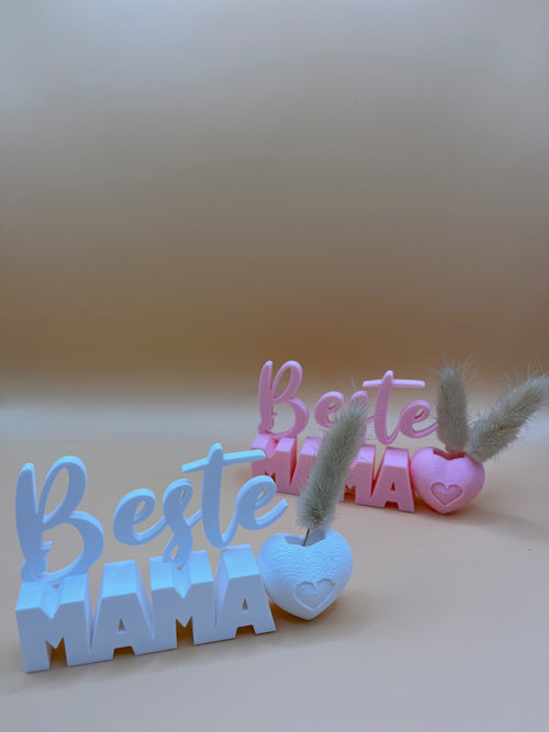 Best Mama – moderne Deko - Geschenk für Muttertag