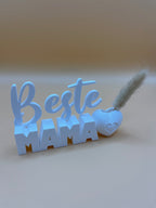 Best Mama – moderne Deko - Geschenk für Muttertag