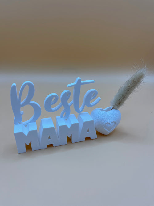 Best Mama – moderne Deko - Geschenk für Muttertag