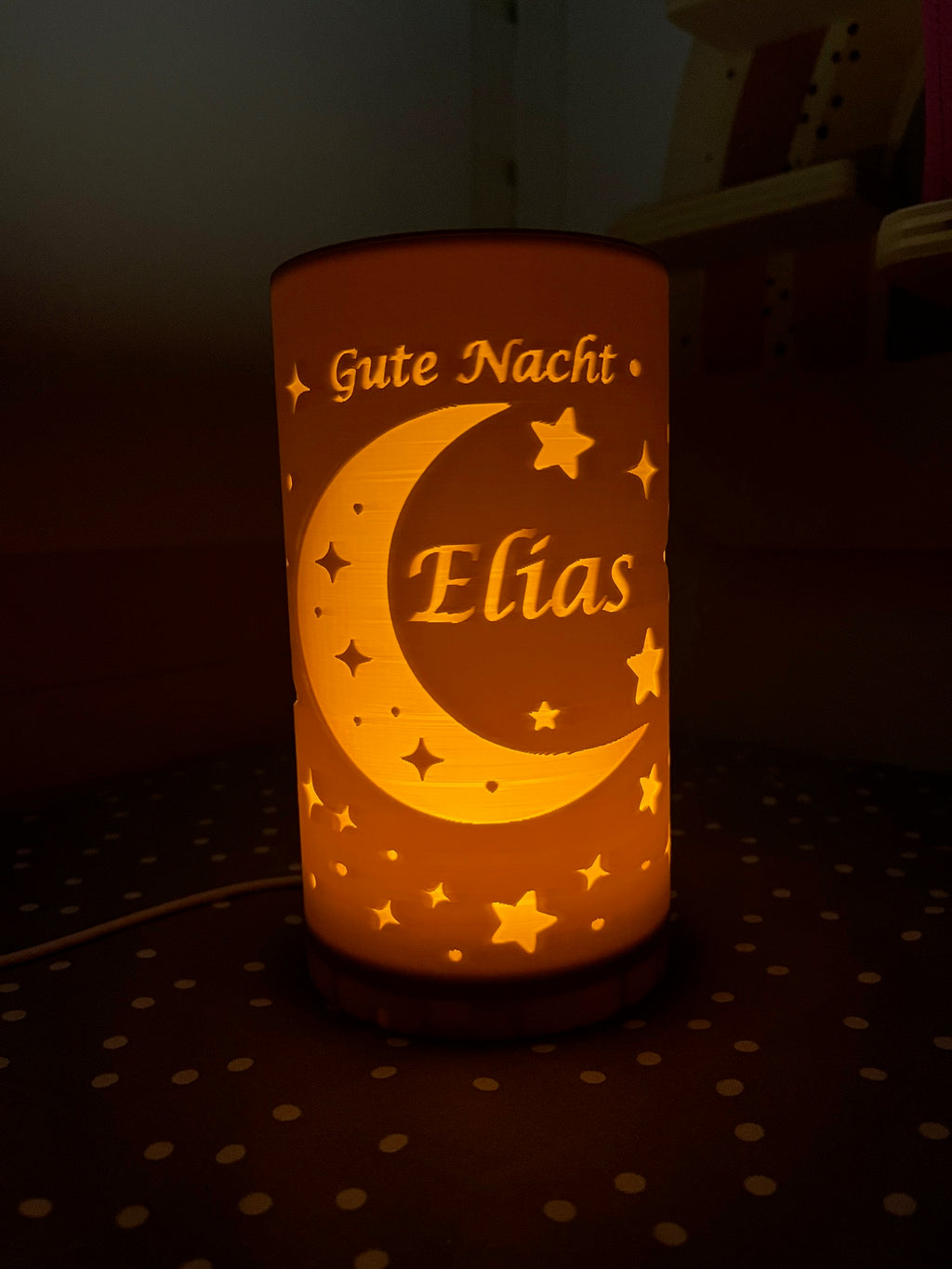 Personalisierbares Nachtlicht