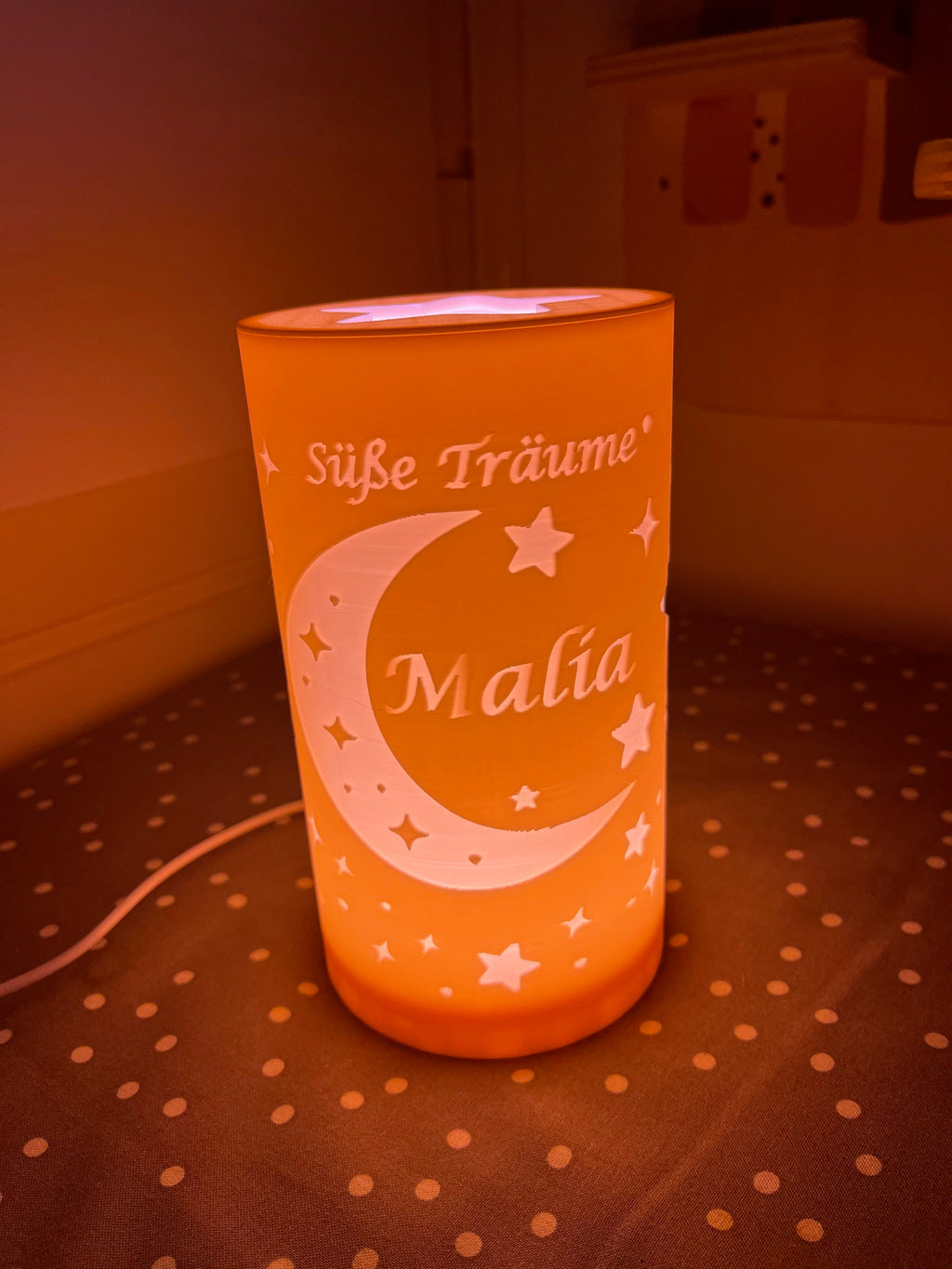 Personalisierbares Nachtlicht