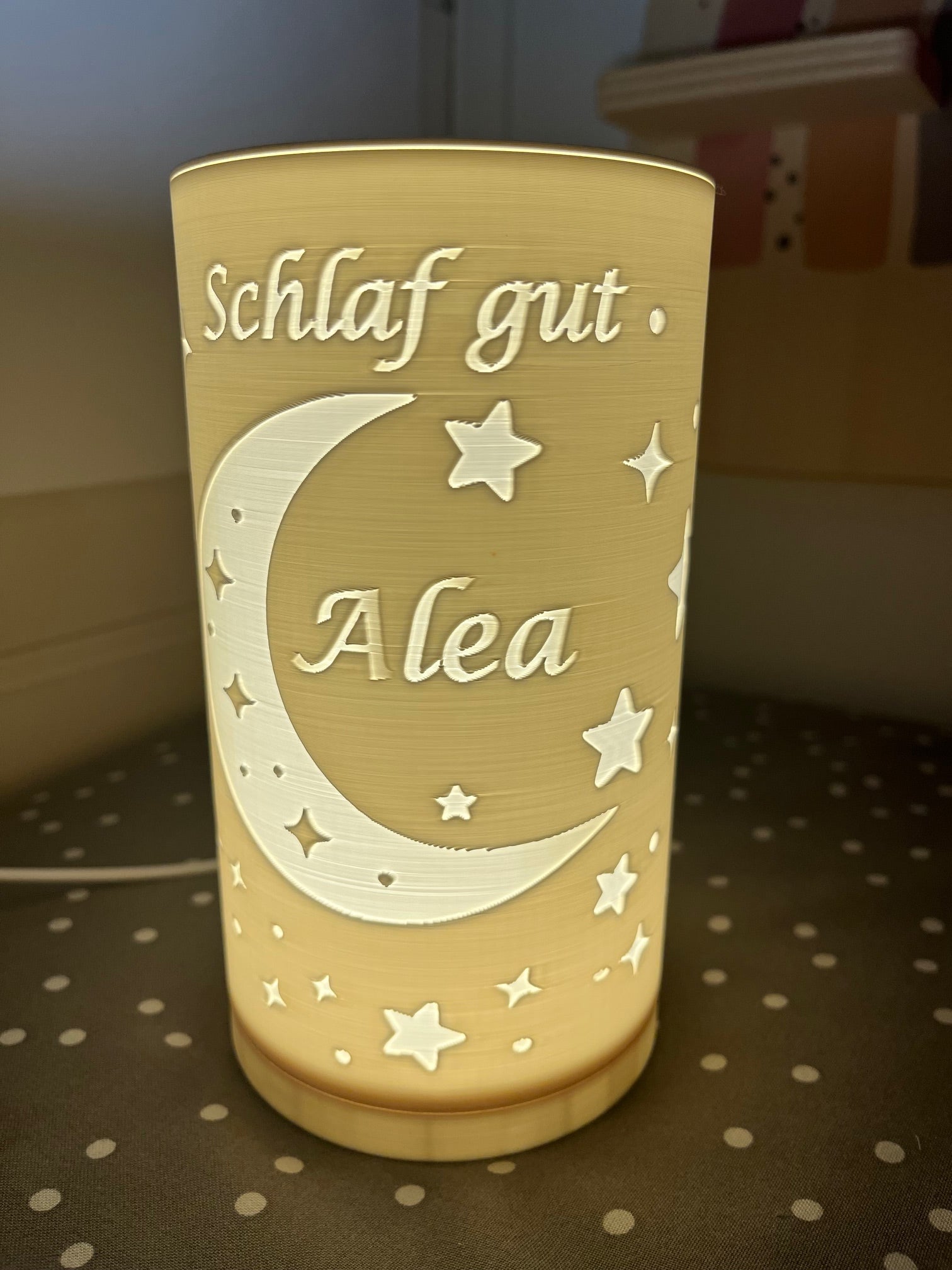 Personalisierbares Nachtlicht