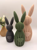Deko-Hase mit Herz – moderne Osterdeko in 3 Größen