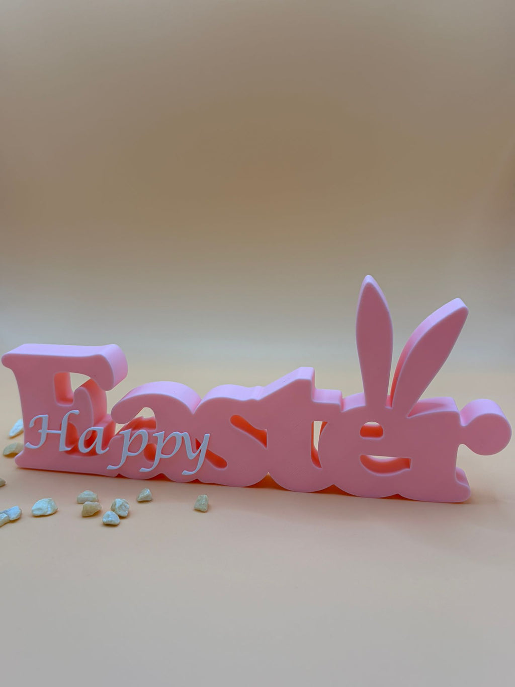 Happy Easter Aufsteller – moderne Osterdeko - Frohe Ostern - Osterdeko