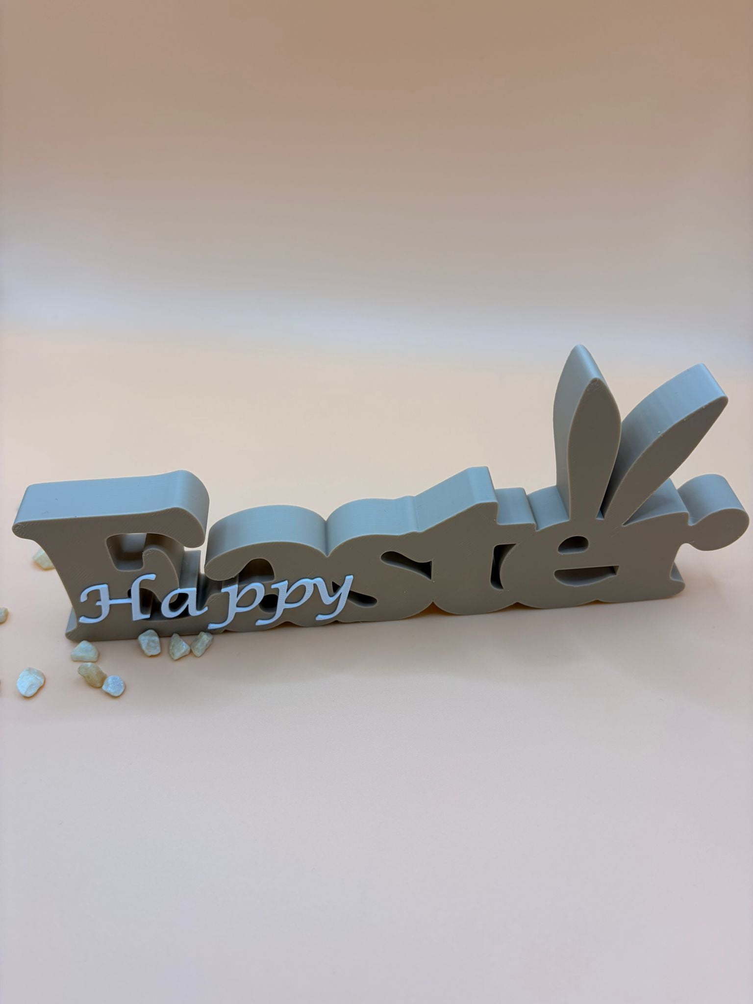 Happy Easter Aufsteller – moderne Osterdeko - Frohe Ostern - Osterdeko